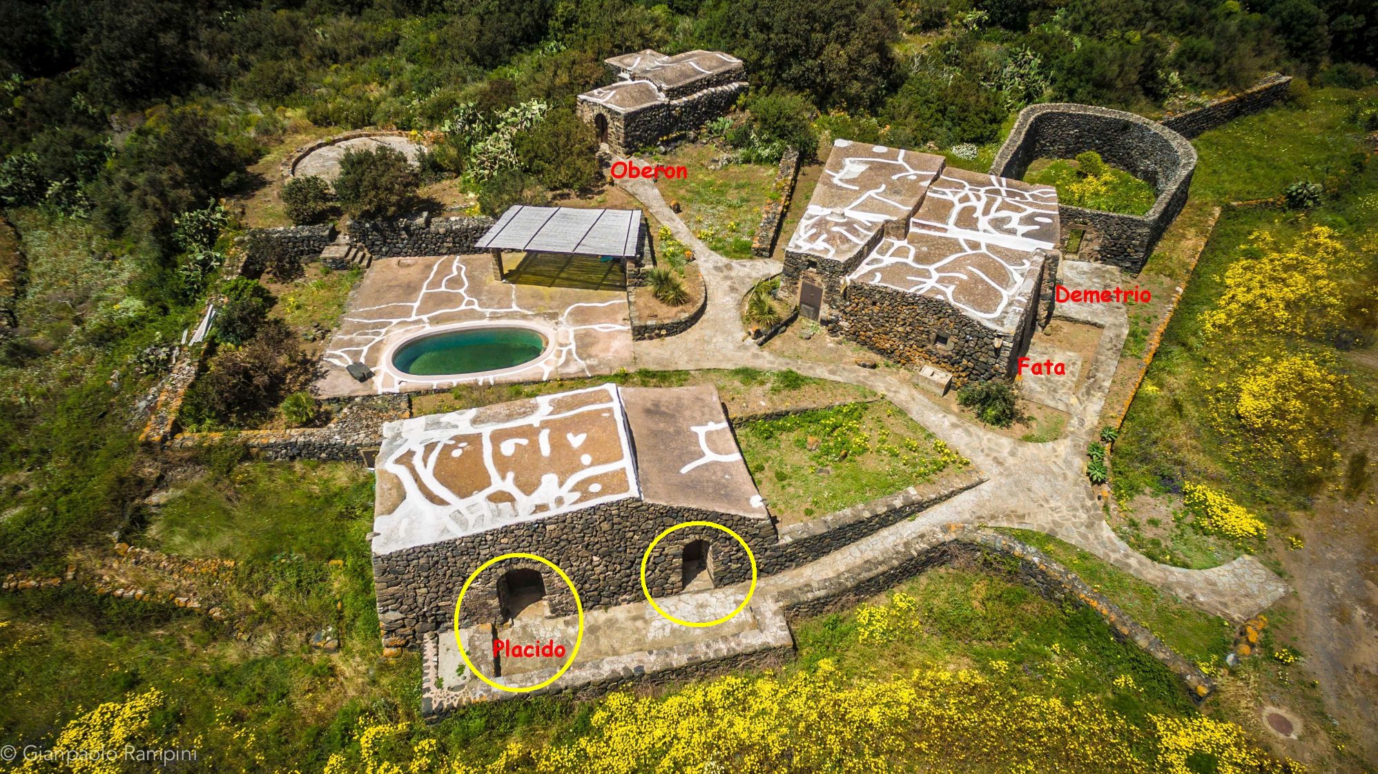 dammusi per vacanze a Pantelleria